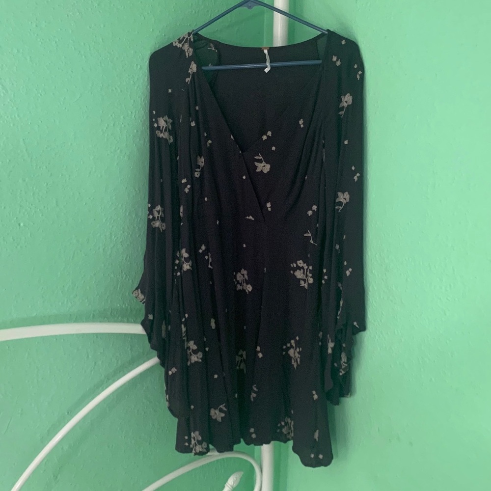 Free People Jasmine Embroidered Dress Size 12